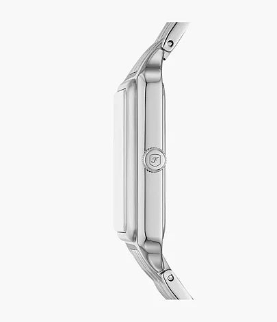 Cadran De Montre Plat Blanc Avec Date – Compatible ETA 2541 – Rectangle – Neuf Sans étiquette