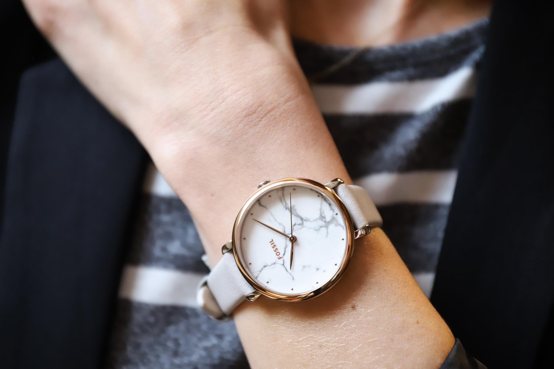 FOSSIL Montre Jacqueline Marbre Bijouterie Jodoin