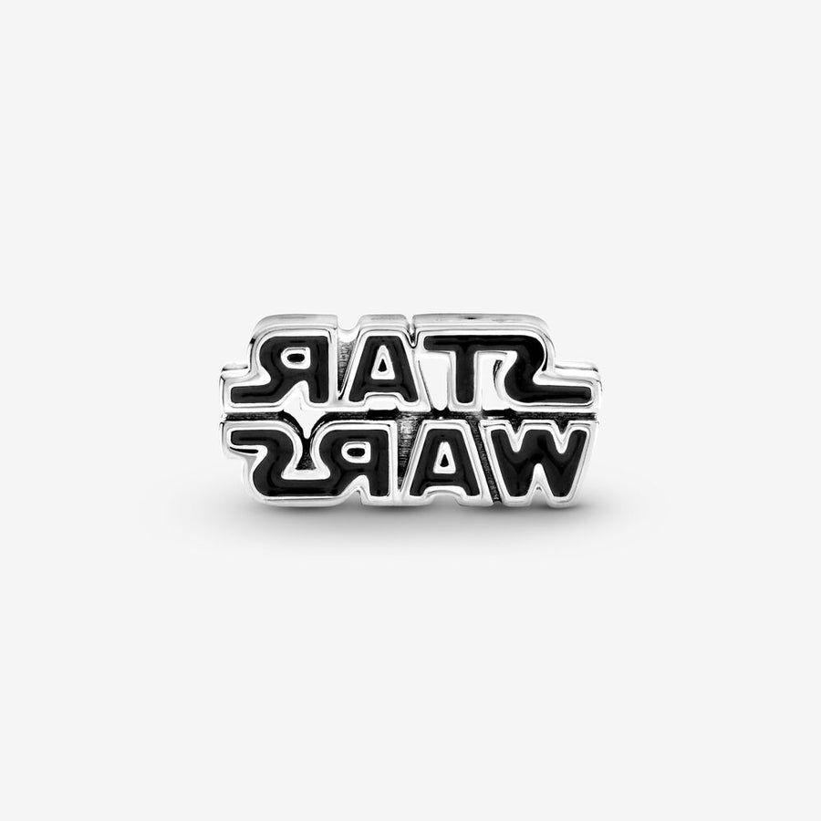 Charm Logo Star Wars en argent en 3D - VENTE FINALE