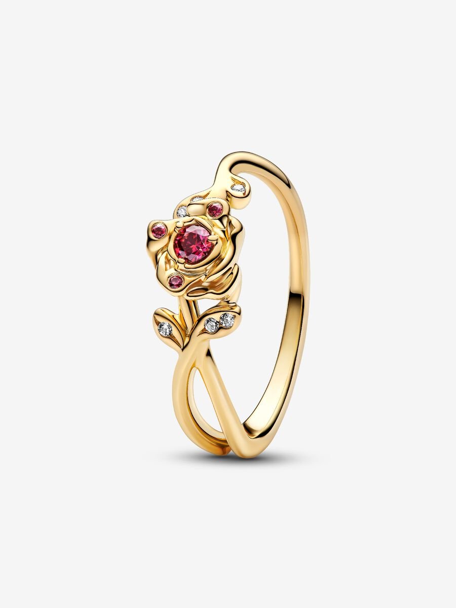 Bague Rose La Belle et la Bête de Disney