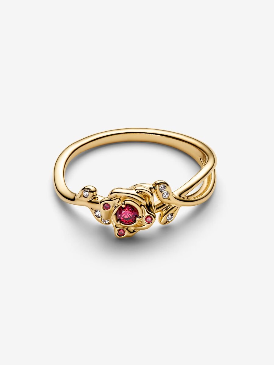Bague Rose La Belle et la Bête de Disney
