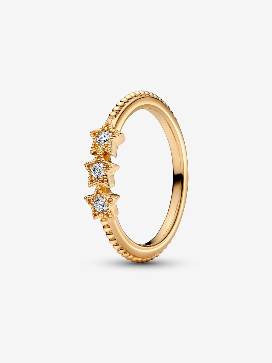 Bagues à étoiles de la collection Céleste