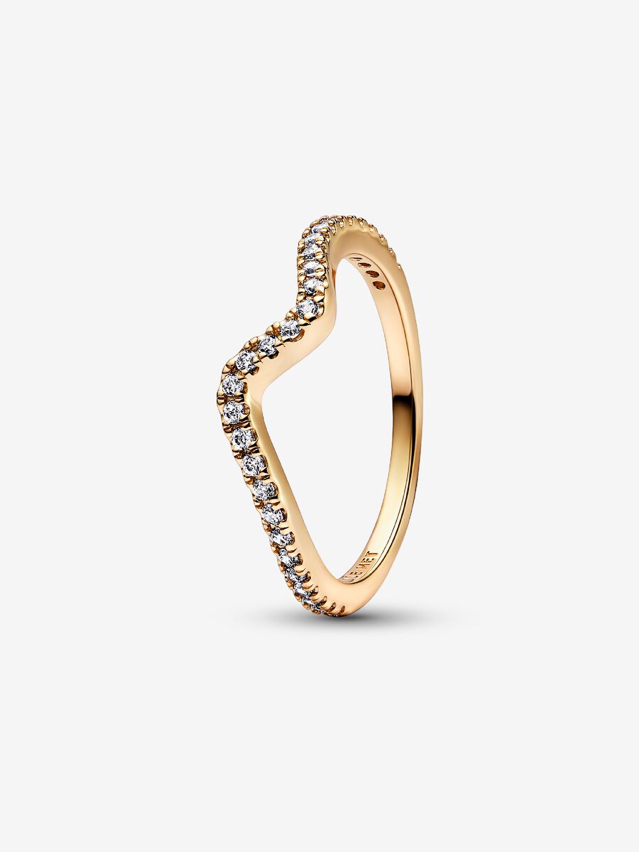 Bague Vague scintillante