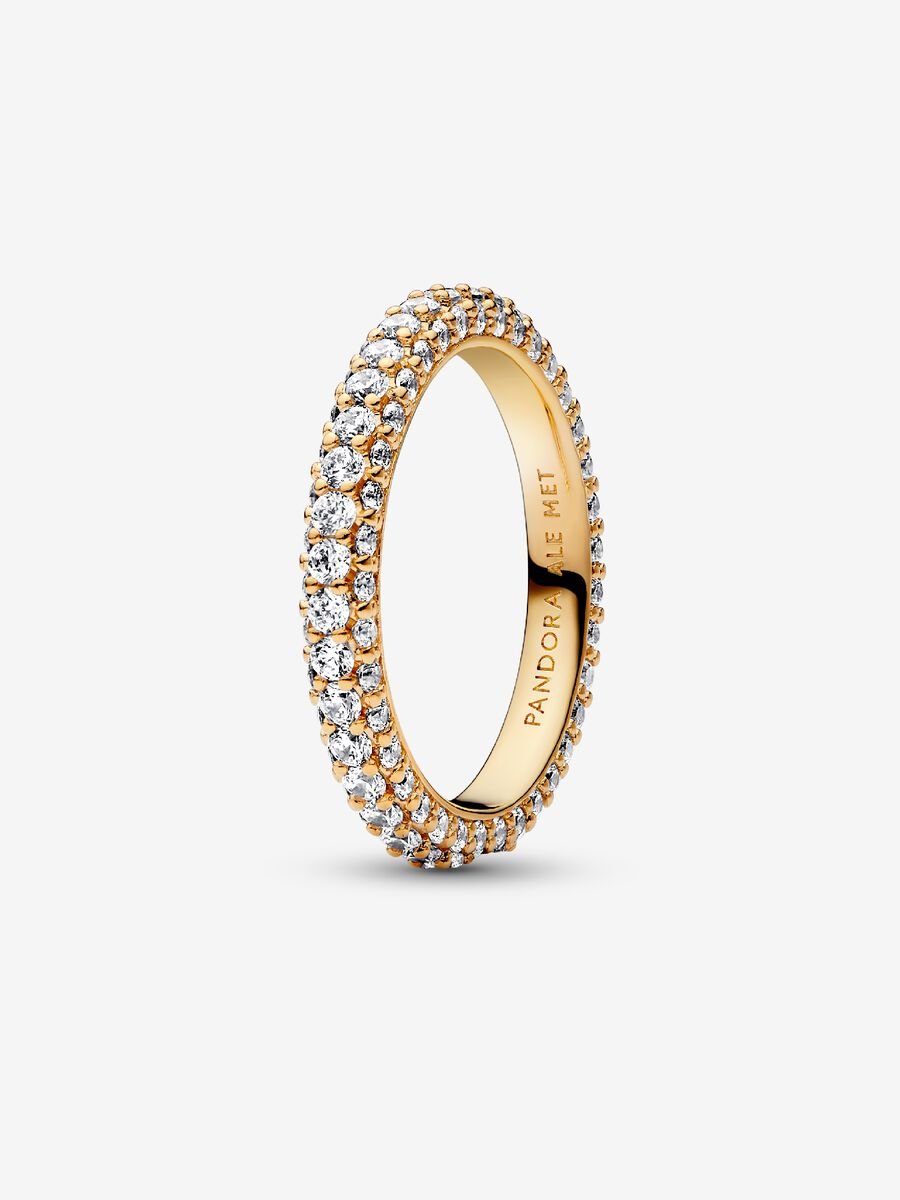 Bague en pavé à un rang Pandora Timeless