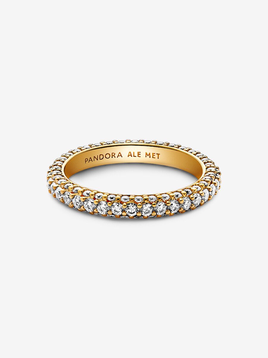 Bague en pavé à un rang Pandora Timeless