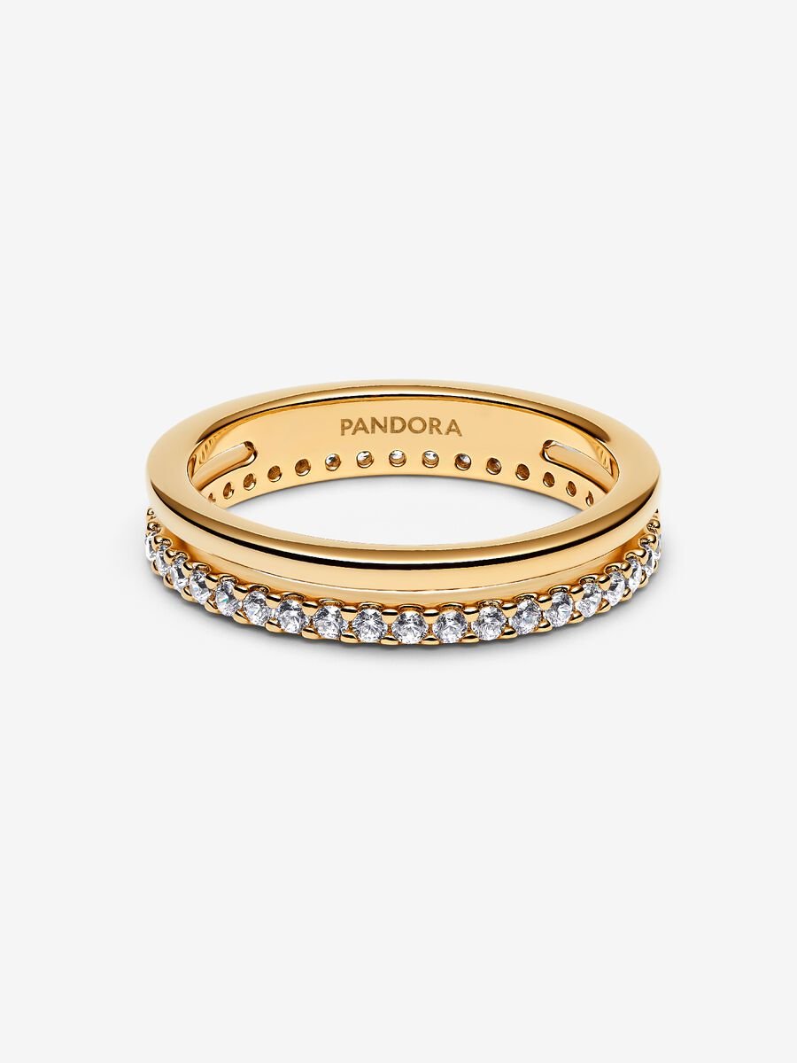 Bague à double anneau