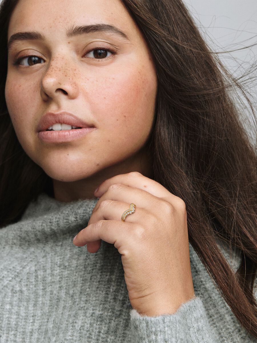 Bague Vœu et tiare Pandora Timeless