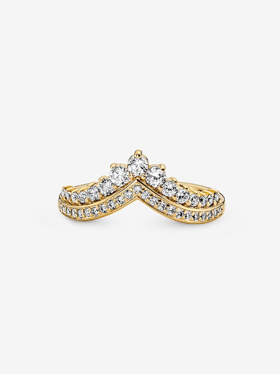 Bague Vœu et tiare Pandora Timeless