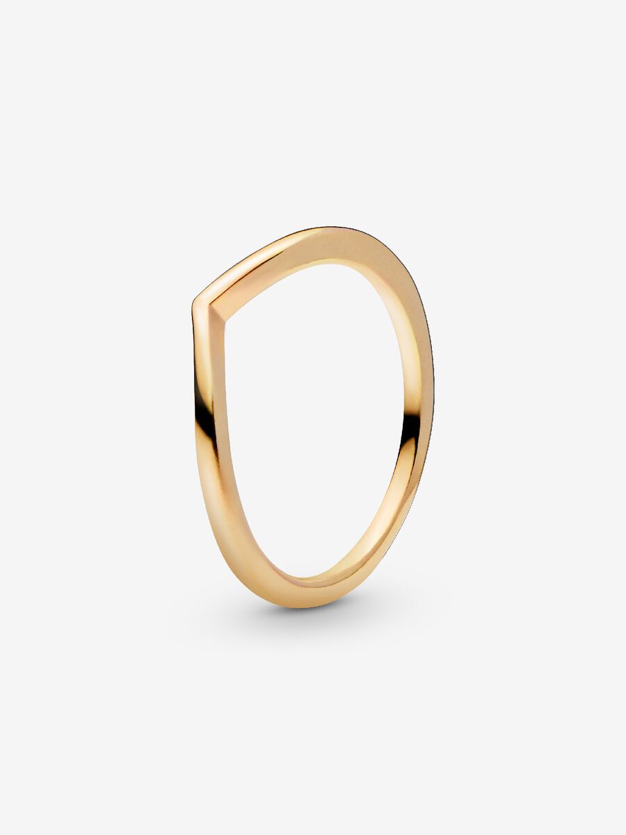 Bague polie Os des vœux