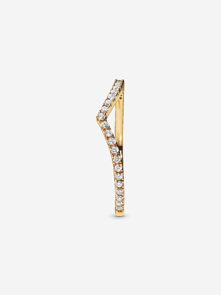 Bague Os des vœux scintillant