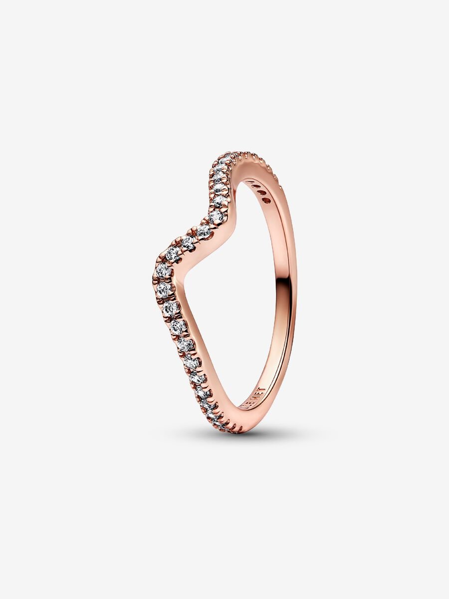 Bague Vague scintillante