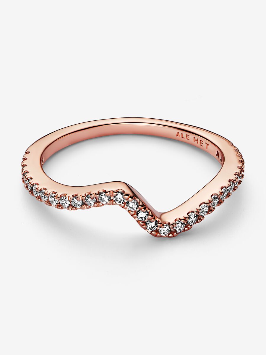 Bague Vague scintillante