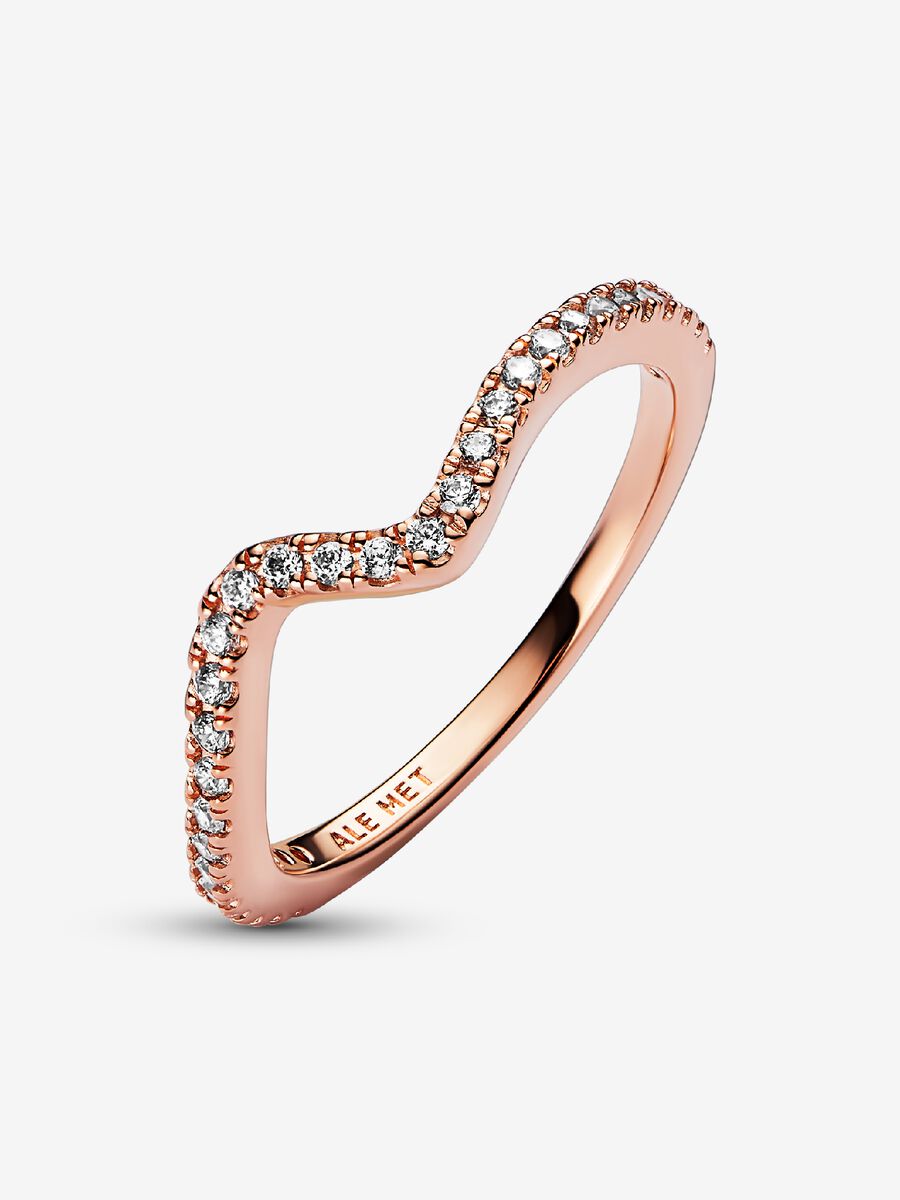 Bague Vague scintillante