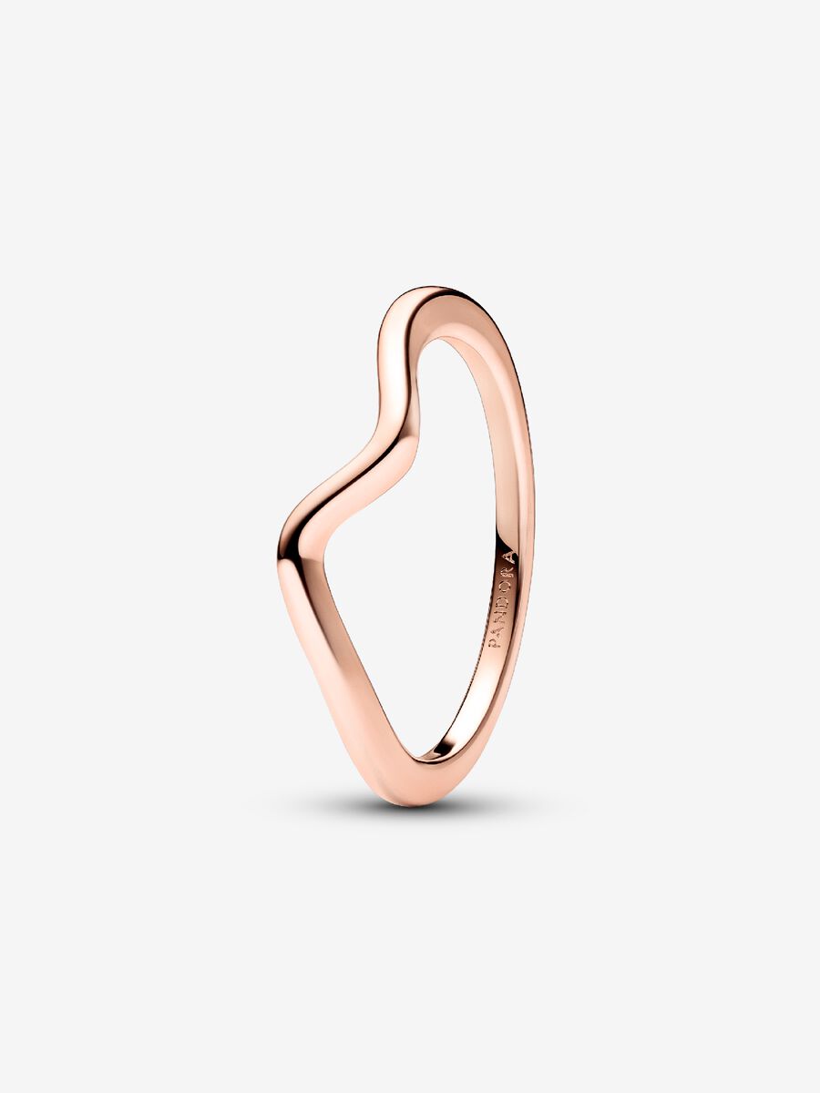 Bague polie Vague