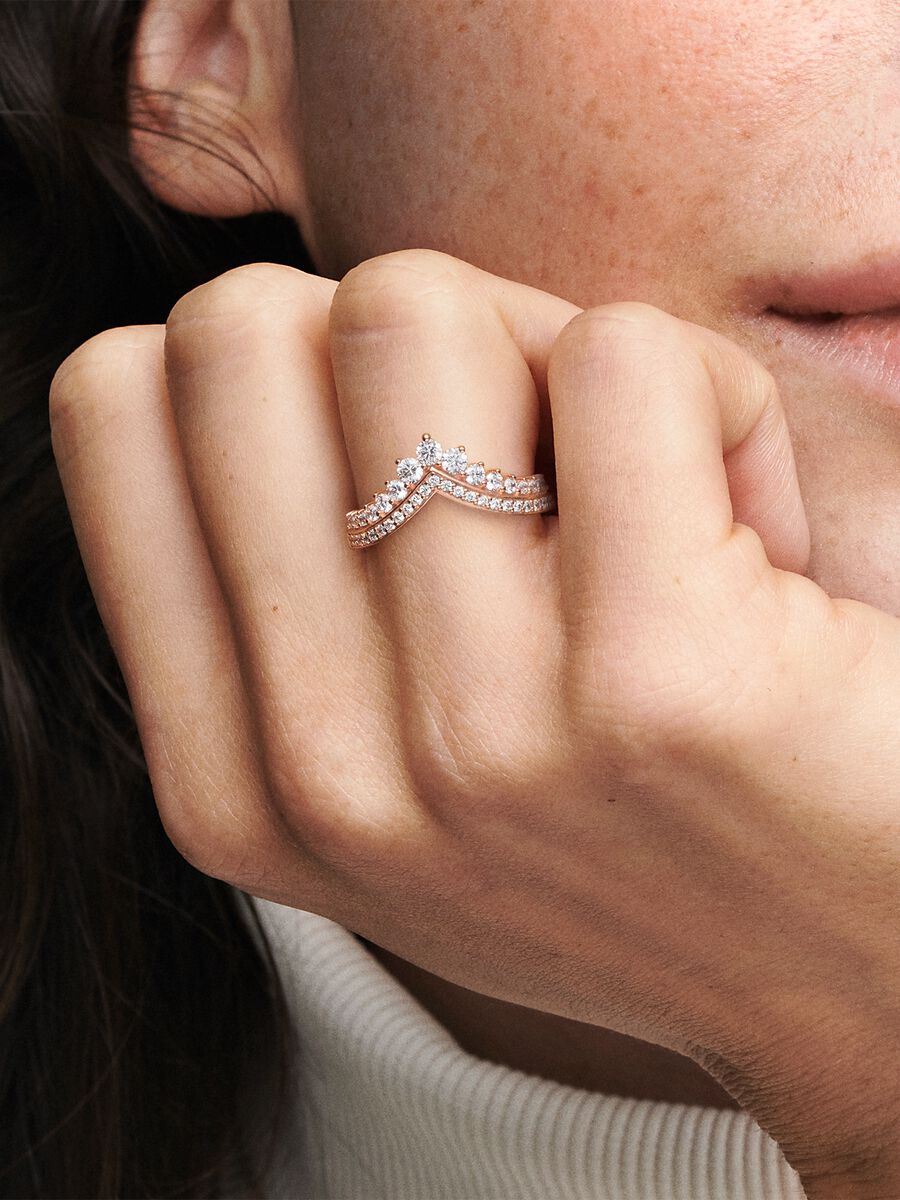 Bague Os des vœux princesse