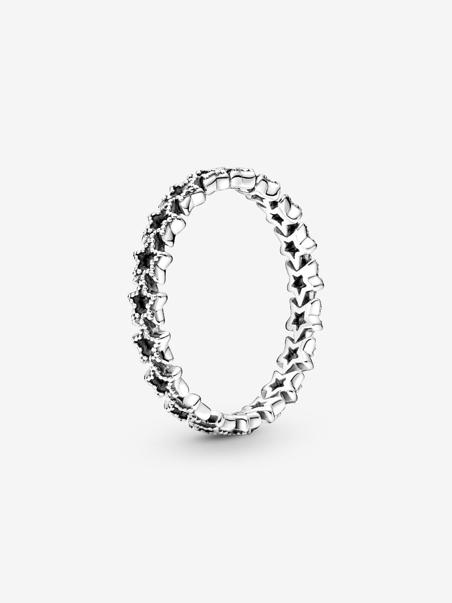 Bague anneau d’étoiles asymétriques