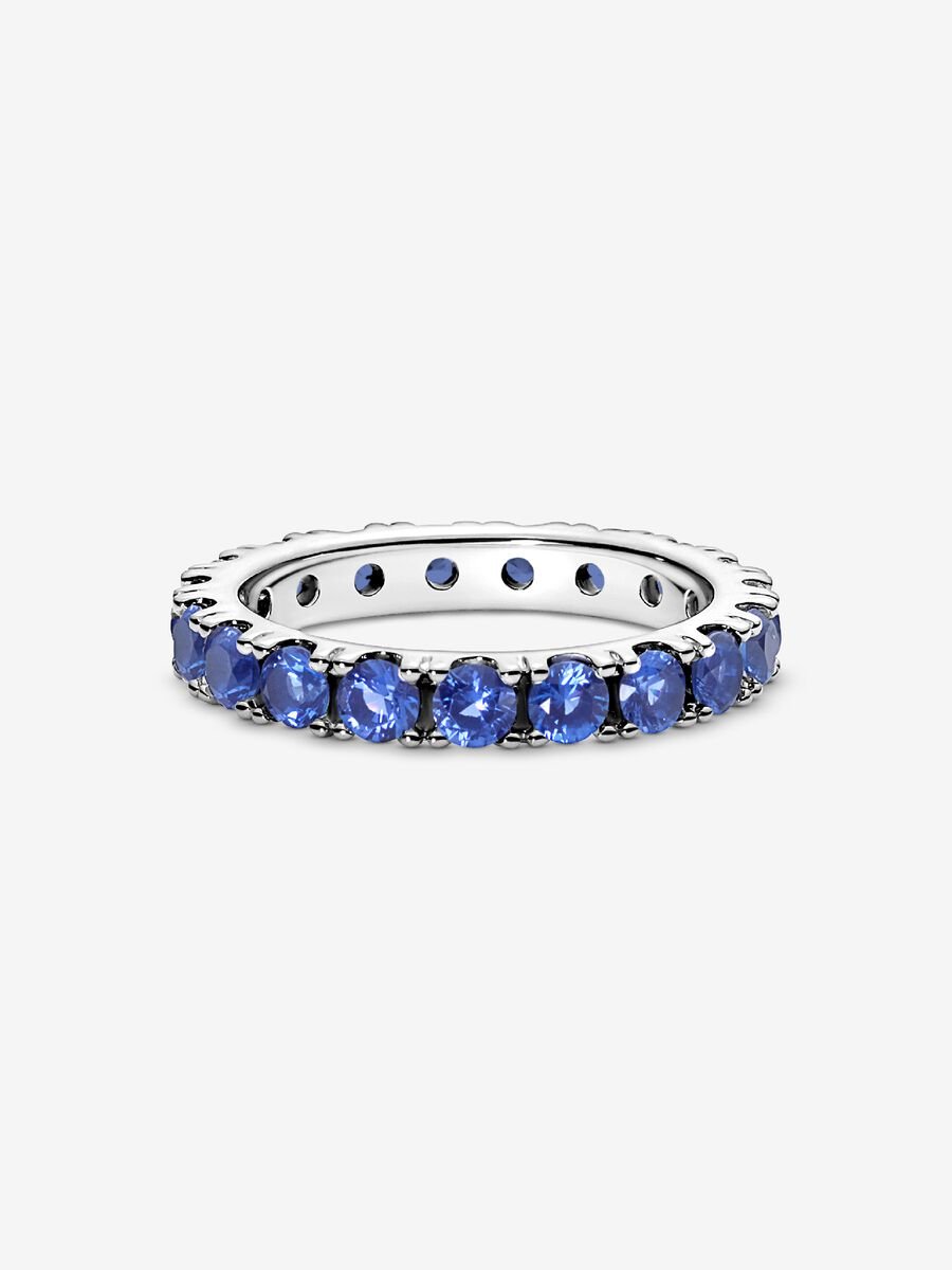 Bague éternité Line scintillante
