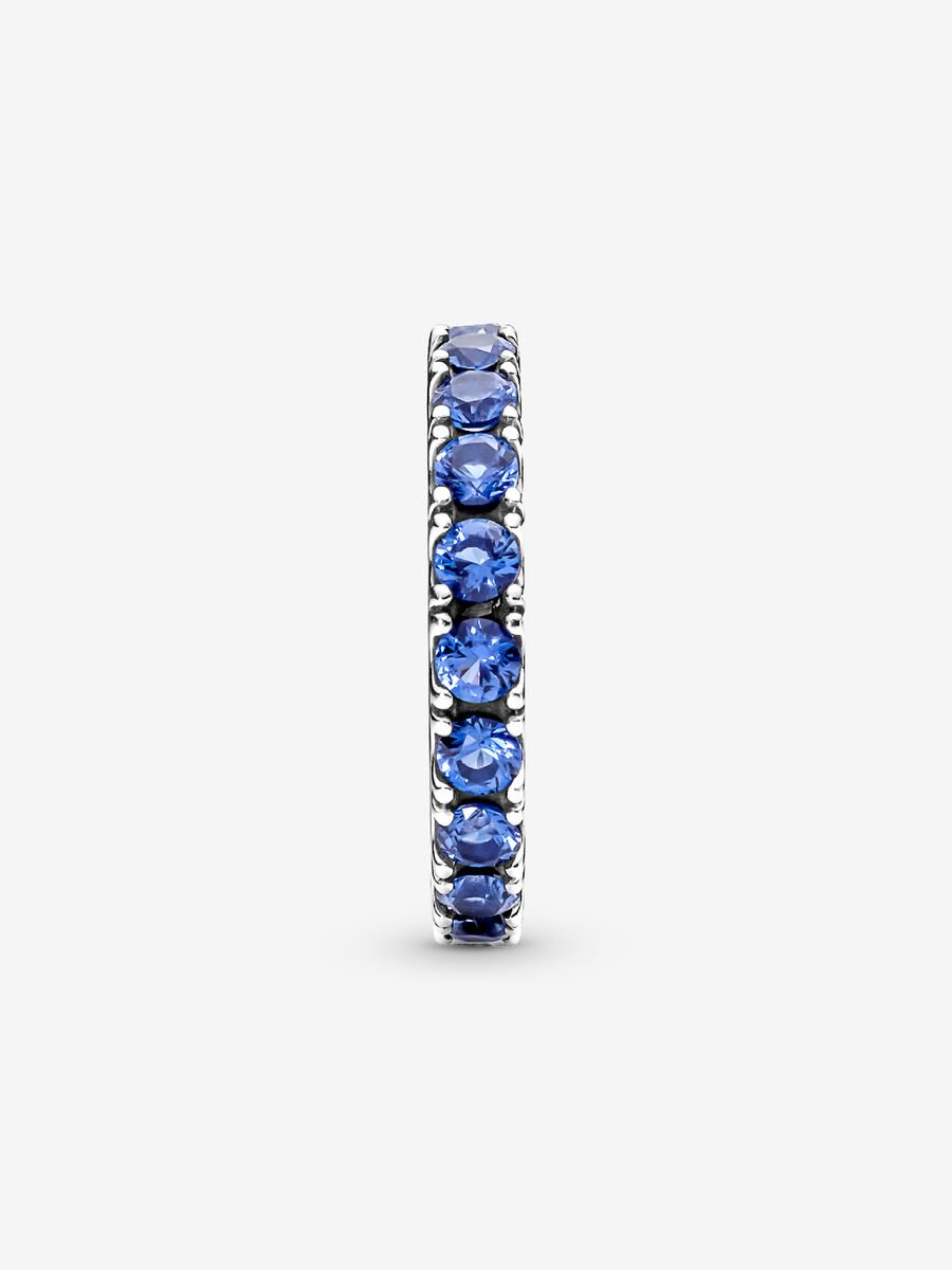 Bague éternité Line scintillante