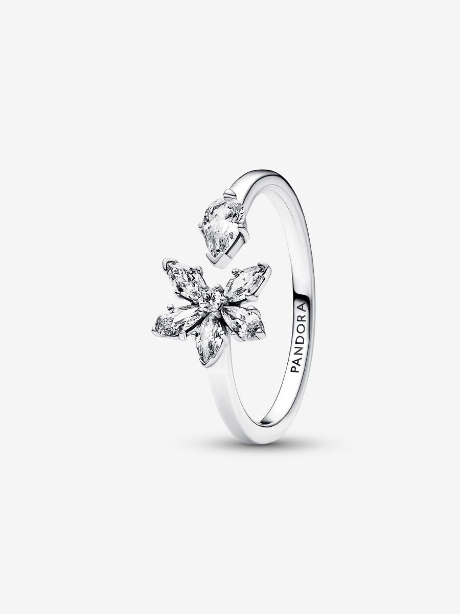 Bague ouverte Herbiers scintillants