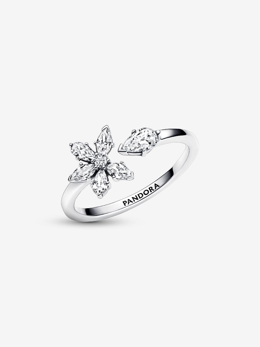 Bague ouverte Herbiers scintillants