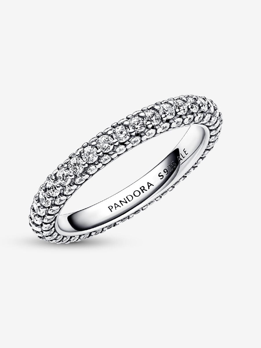 Bague en pavé à un rang Pandora Timeless