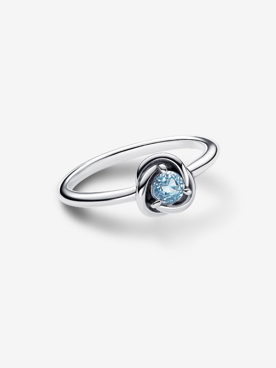 Mars Bague Cercle éternel bleu océan pacifique