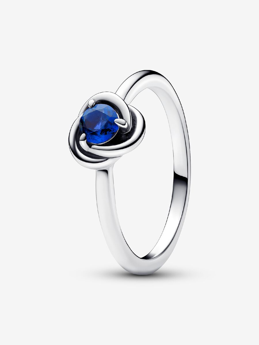 Septembre Bague Cercle éternel en bleu princesse