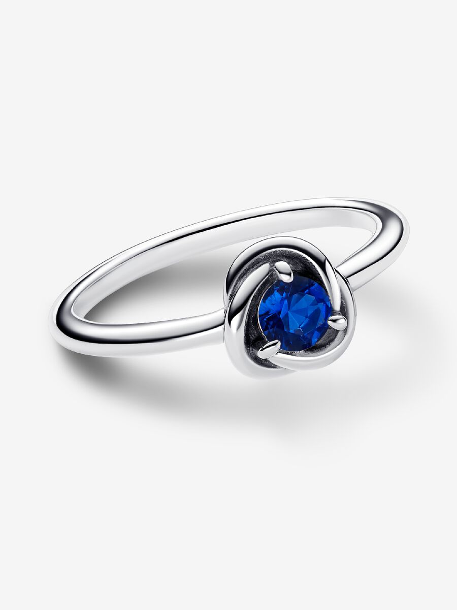 Septembre Bague Cercle éternel en bleu princesse