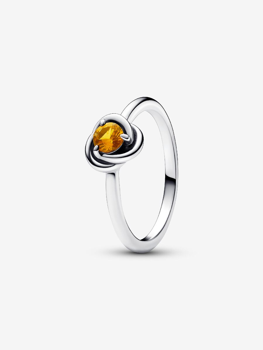 Novembre Bague Cercle éternel couleur miel