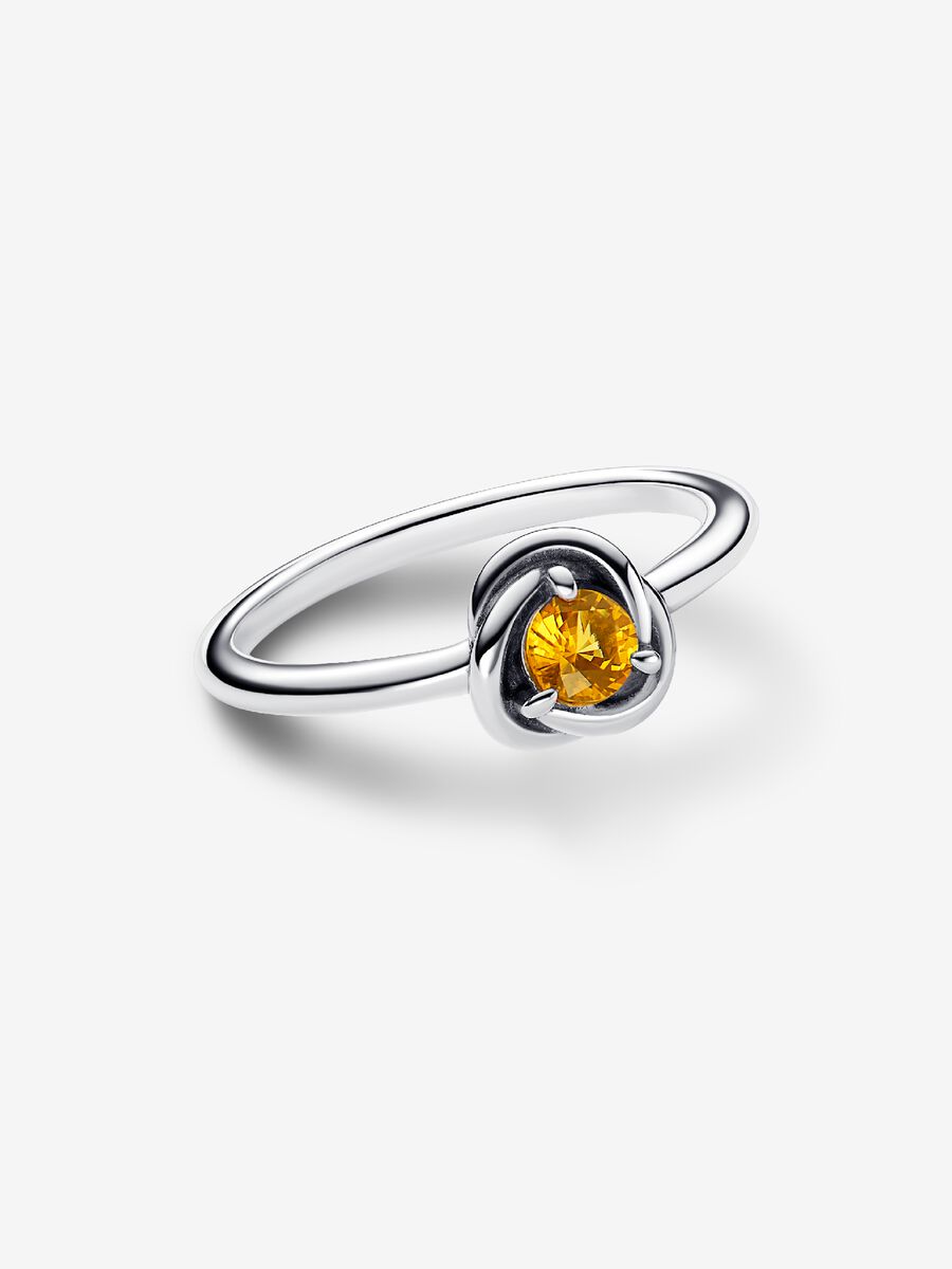 Novembre Bague Cercle éternel couleur miel