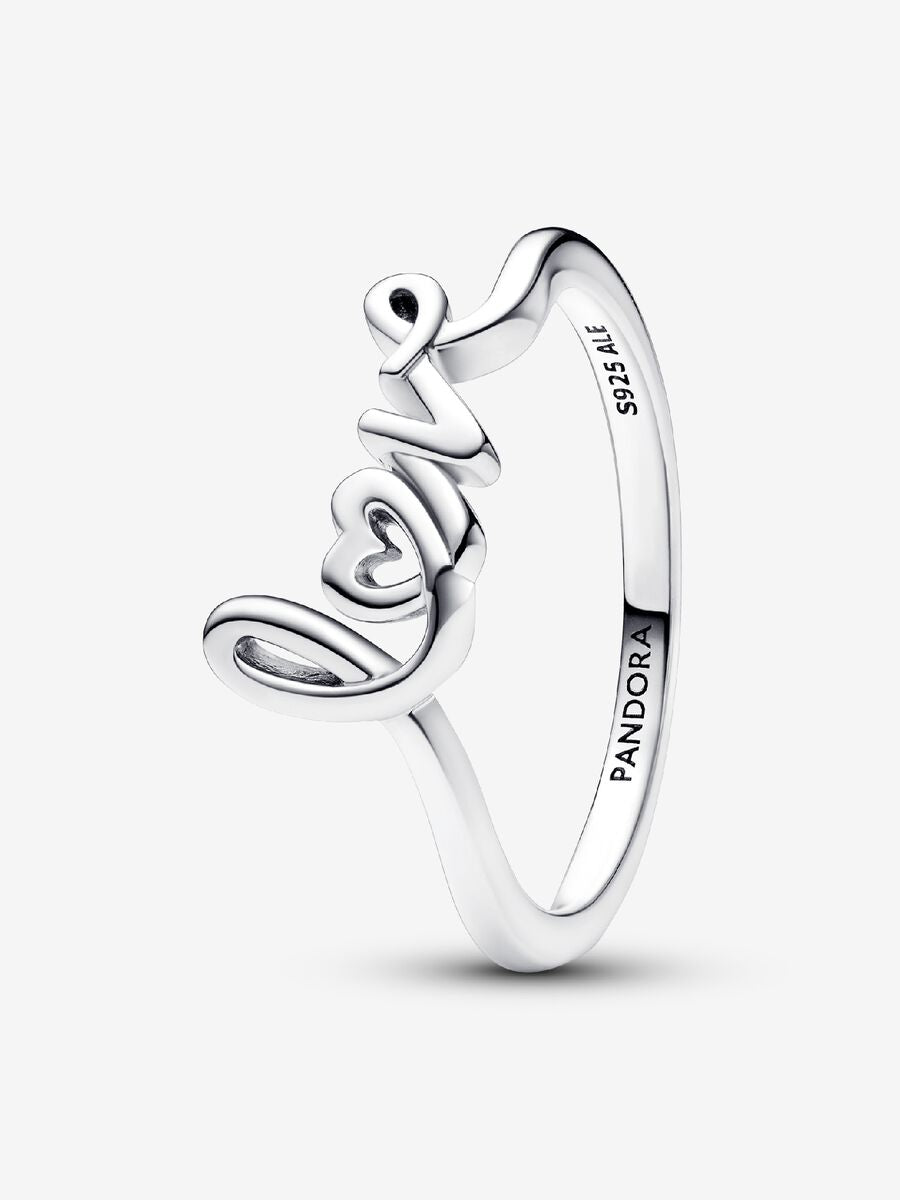 Bague Amour manuscrit