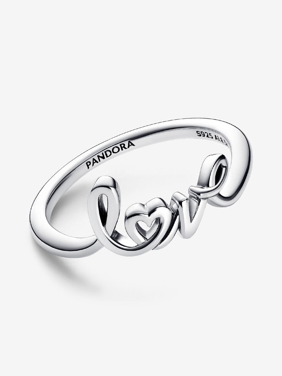 Bague Amour manuscrit