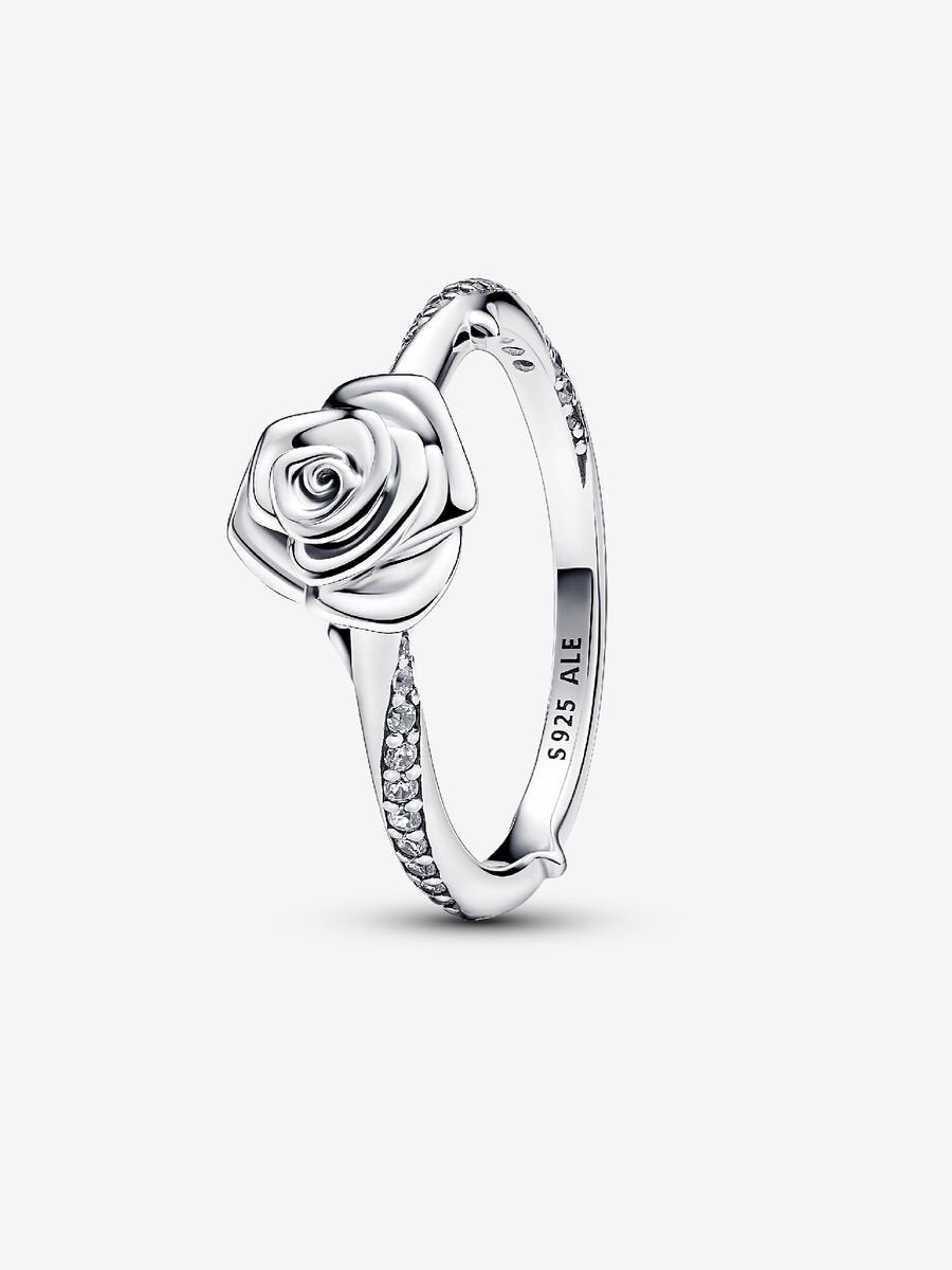 Bague Rose en fleur