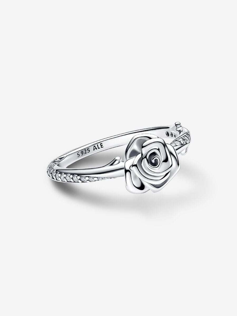 Bague Rose en fleur