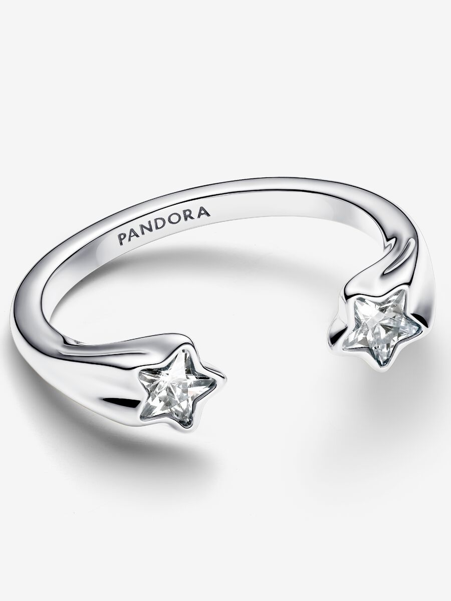 Bague ouverte Étoiles filantes
