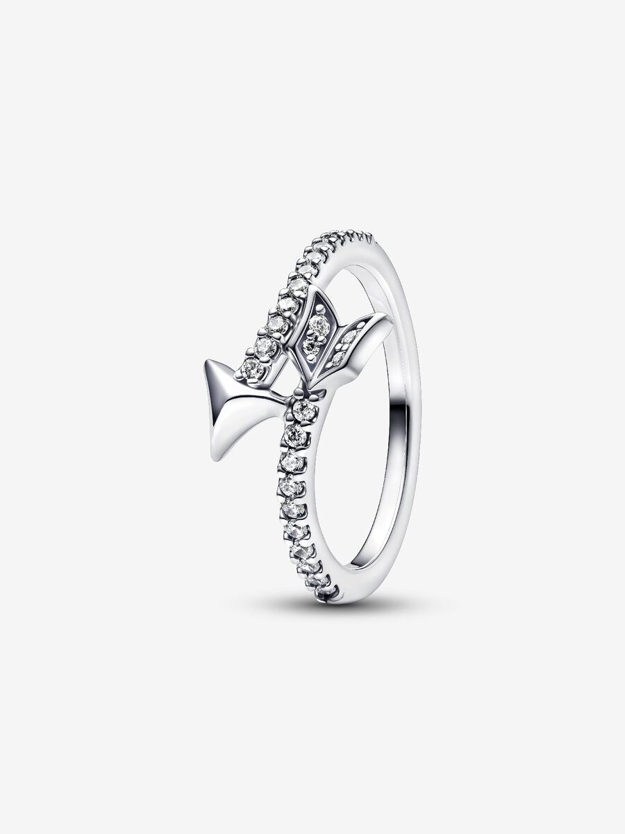 Bague Flèche scintillante