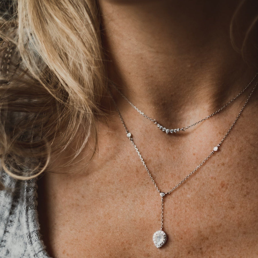 Collier argent Elia
