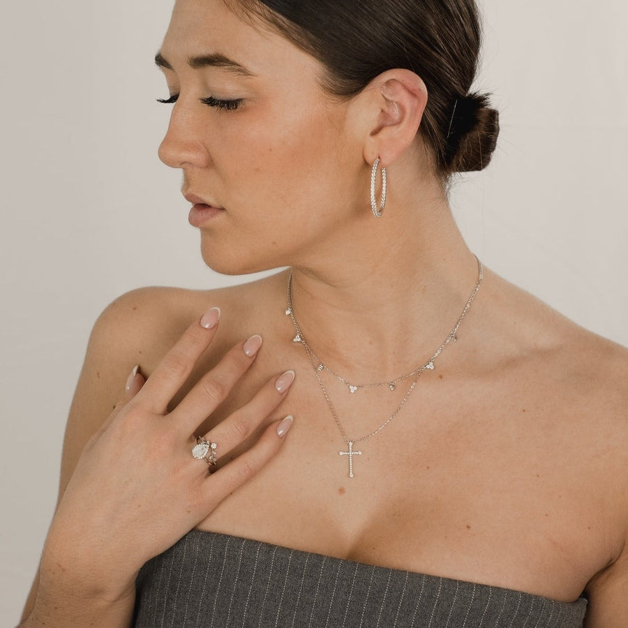 Collier argent Jasmine