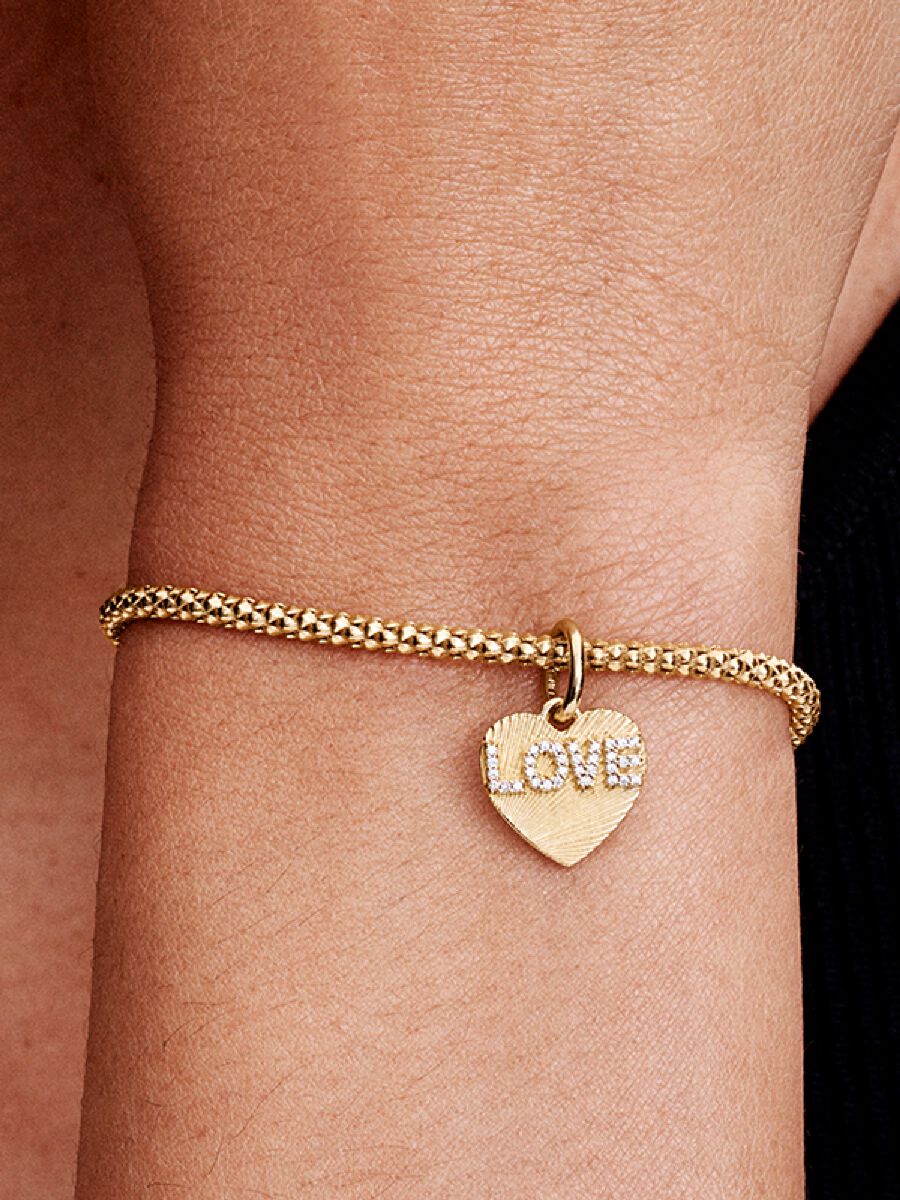 Charm-pendentif Cœur à graver