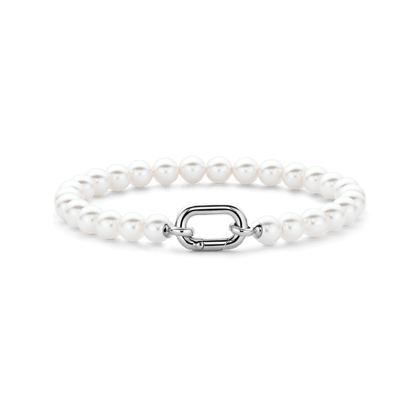 Bracelet de perles Ti Sento — Bracelet de perles avec chaîne