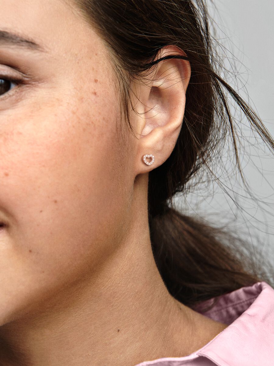 Clous d’oreille Cœur ouvert