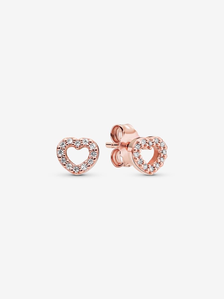 Clous d’oreille Cœur ouvert