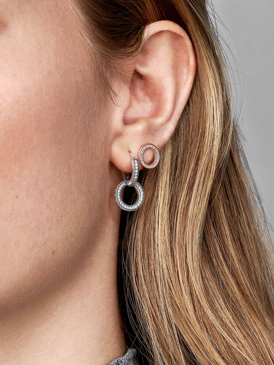 Clous d’oreille Cercle scintillant