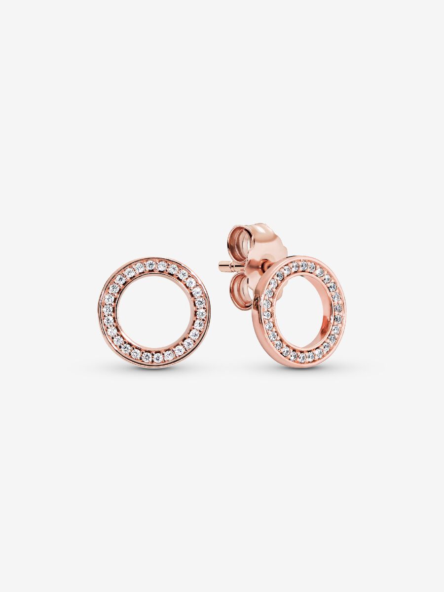 Clous d’oreille Cercle scintillant