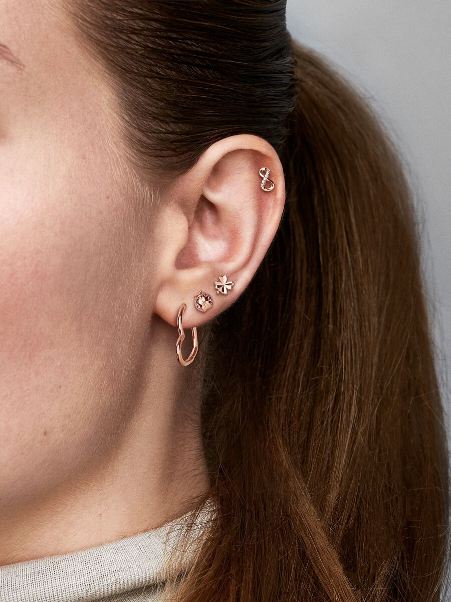 Clous d’oreille scintillants Infini