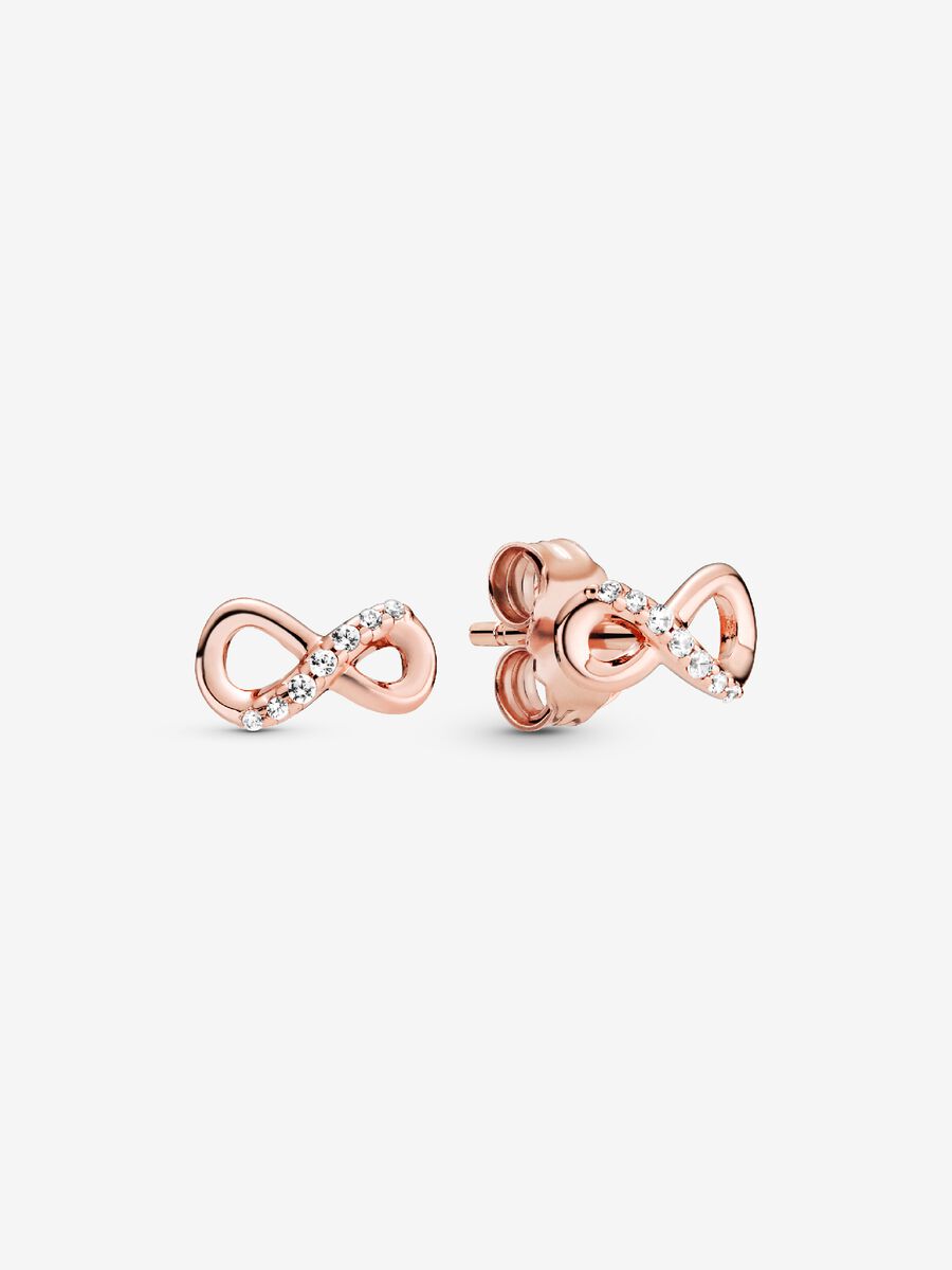 Clous d’oreille scintillants Infini