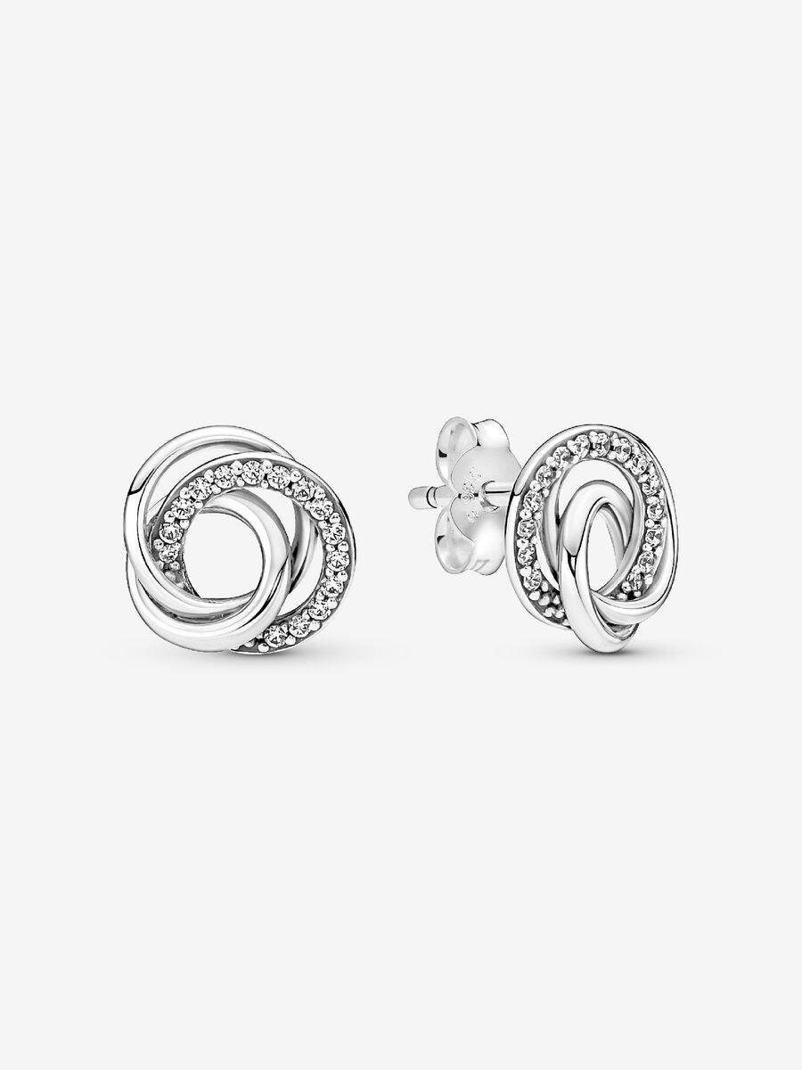 Clous d’oreilles encerclés « Family Always »
