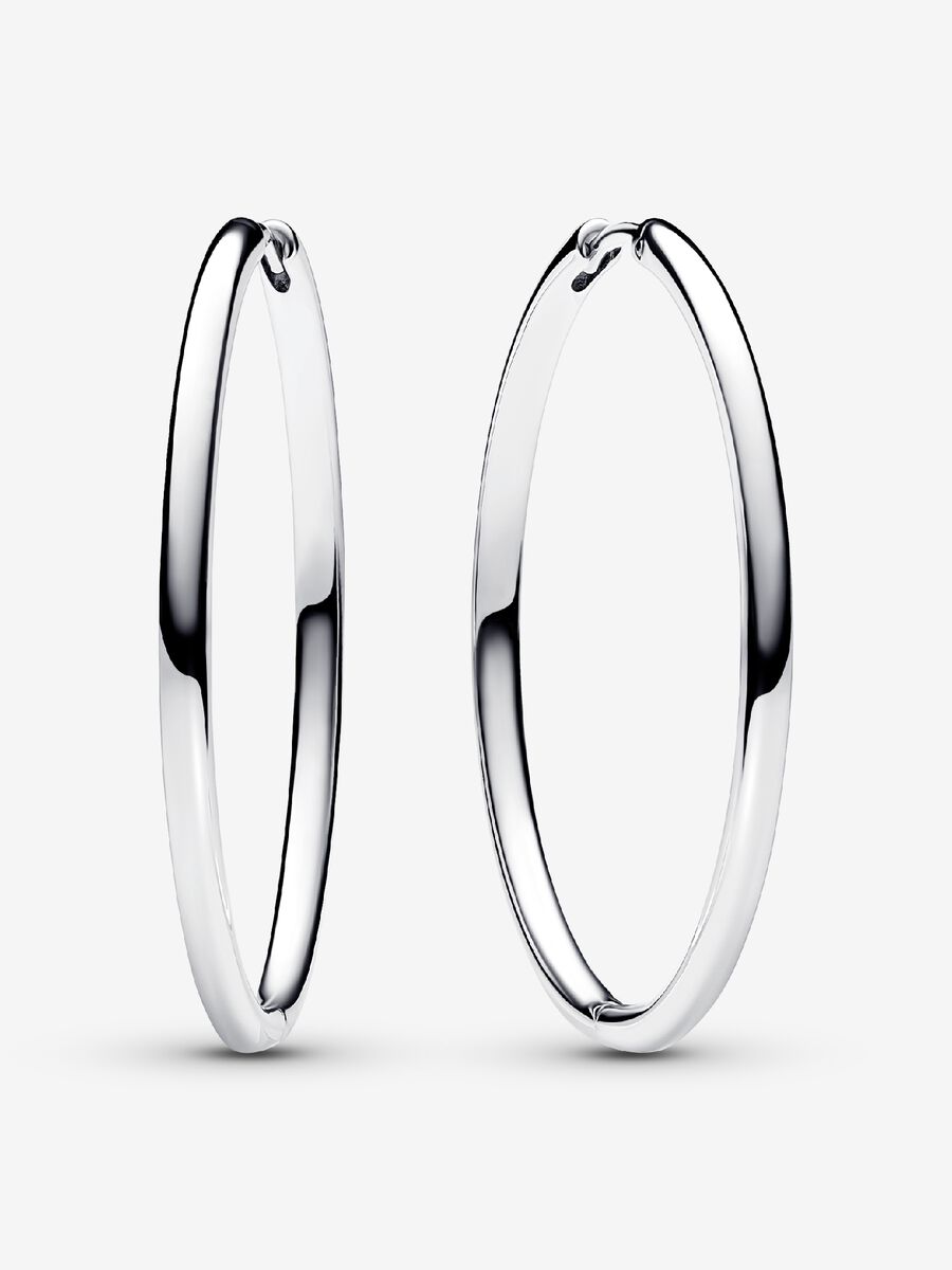 Créoles à charm de 40 mm Pandora Moments