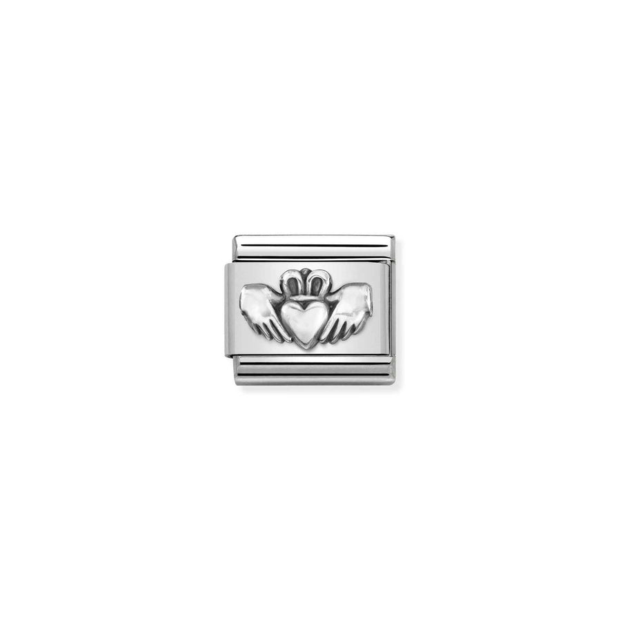 Charm Symbole Claddagh - Argent Sterling