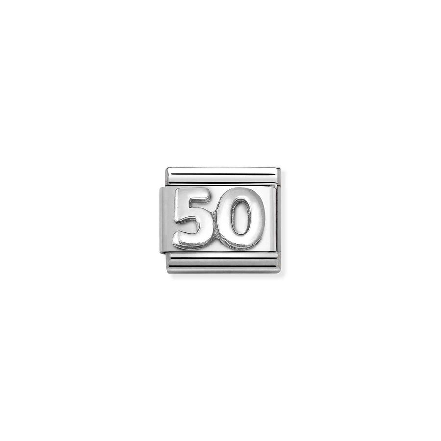 Charm Symbole 50 (Unisex) - Argent Sterling